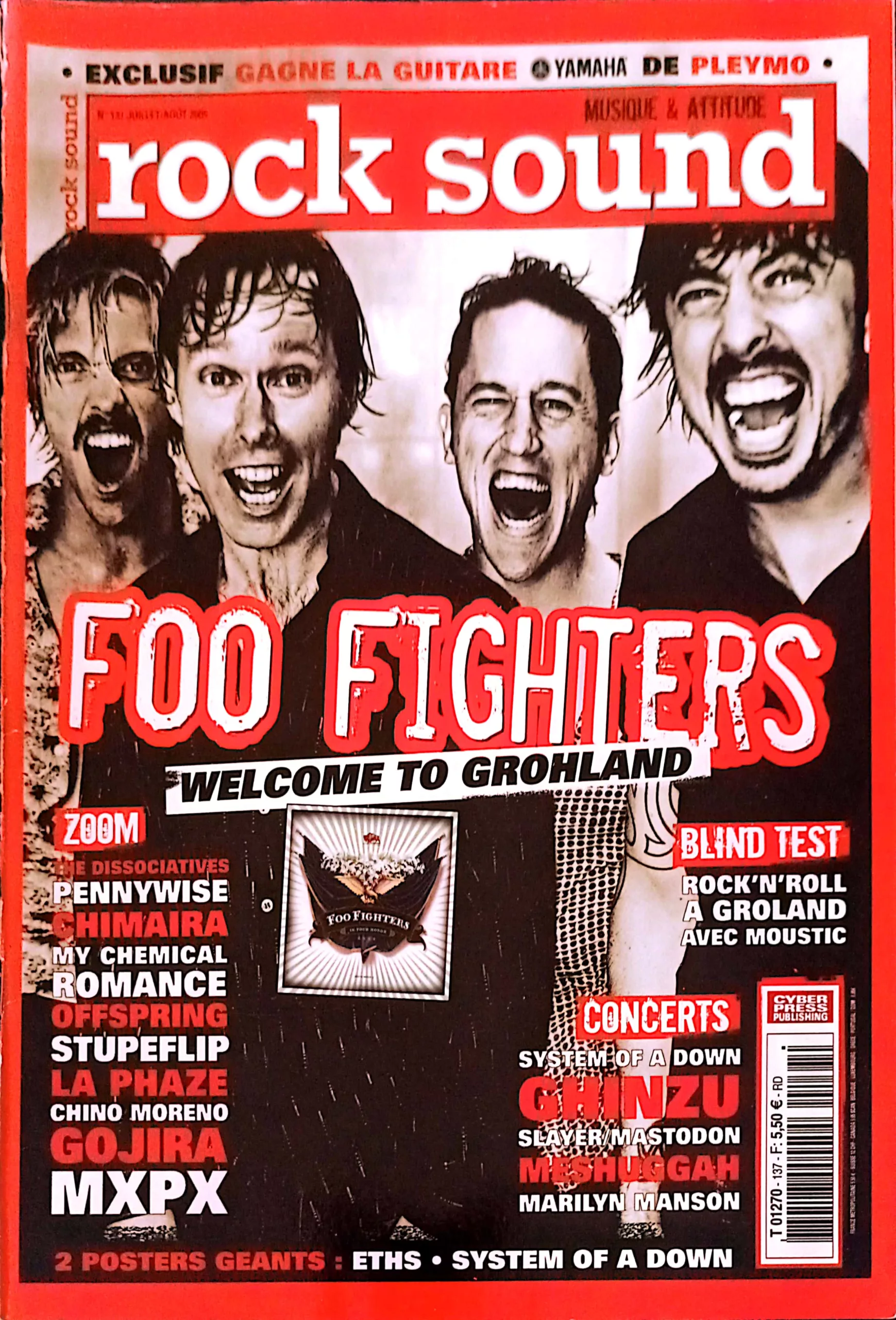 La Story : Rock Sound Magazine, Bien Plus Qu'un Magazine Rock 4 Rock Sound magazine couverture 24 1 scaled