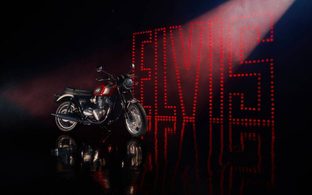 Triumph Moto Bonneville T120 Elvis Presley : l’icône du rock’n’roll