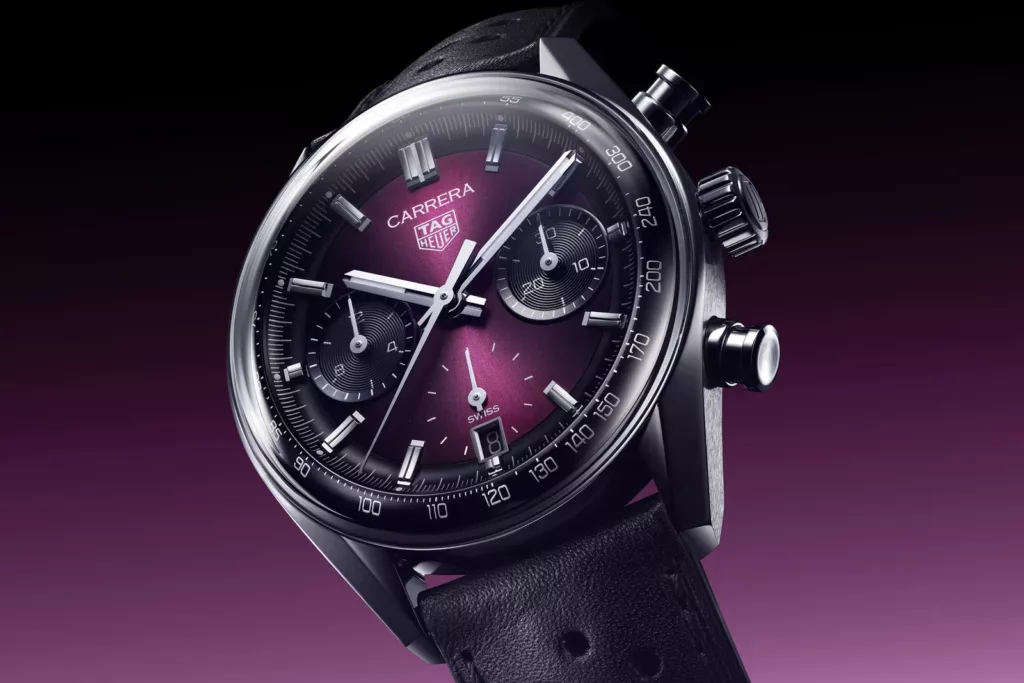 Les Montres Tag Heuer Carrera Chronograph 2025 : Une Symphonie Violette Entre Héritage et Innovation