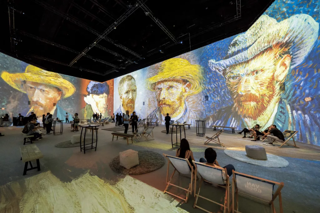 Van Gogh Experience : L’âme de Van Gogh projetée en lumière