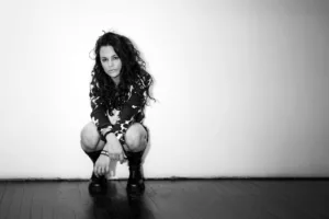 Photo by Brian Downie Anna backstage Paris