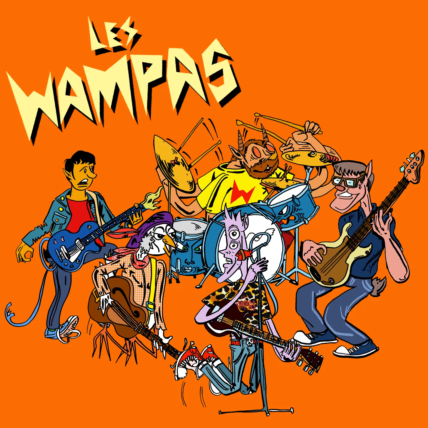 Les Wampas : aussi carnavalesques que tonitruants 1 Les Wampas