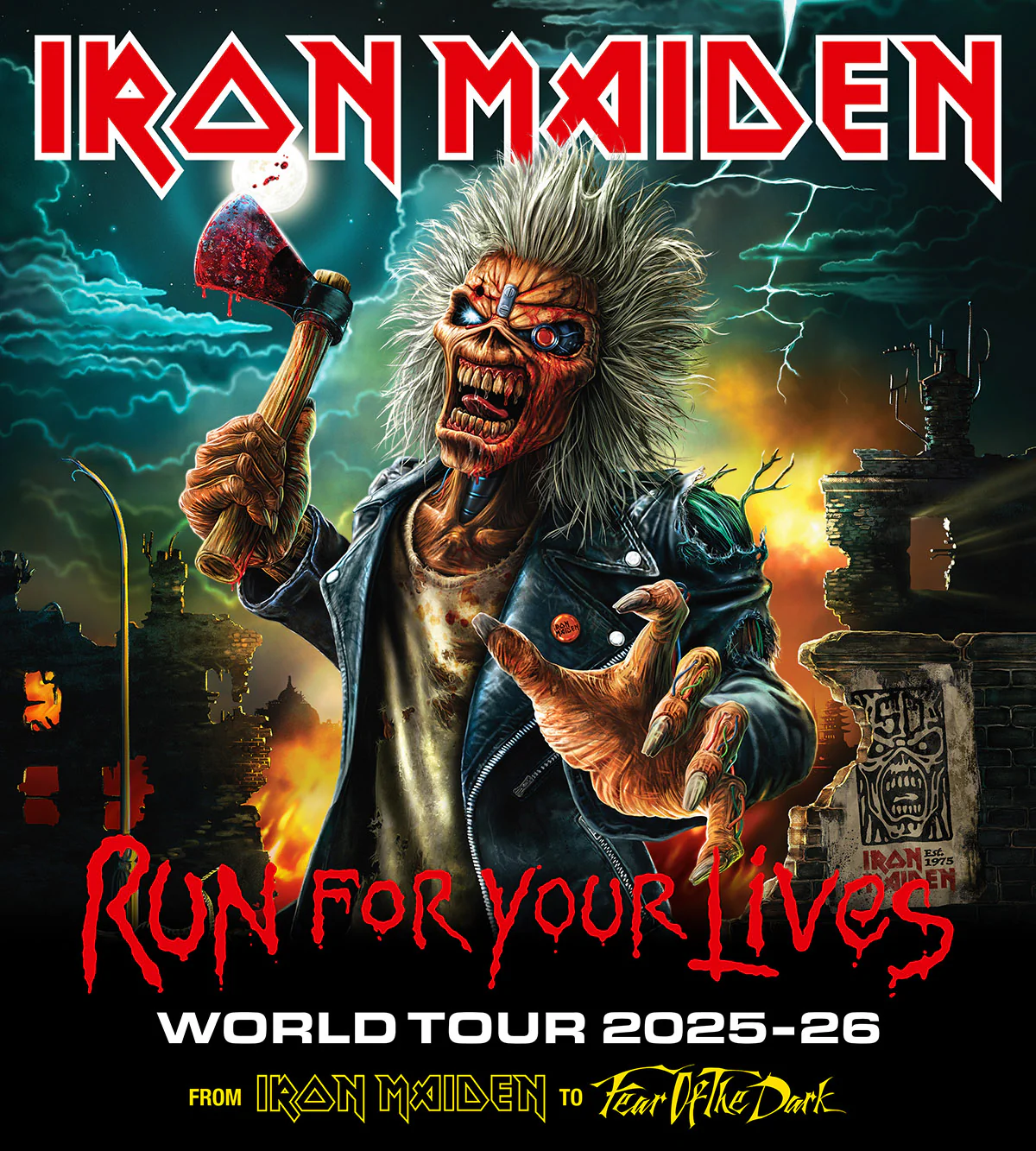 Iron Maiden, l’icône du heavy metal britannique au panthéon rock 6 Iron Maiden