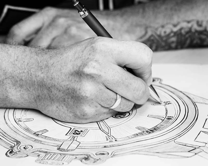 Mikael Bourgeois : un artisan de la montre, viscéralement habité par le son. 3 Mikael BOURGEOIS — Créateur horloger sous influence rock