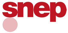 SNEP LOGO ROUGE FONCE