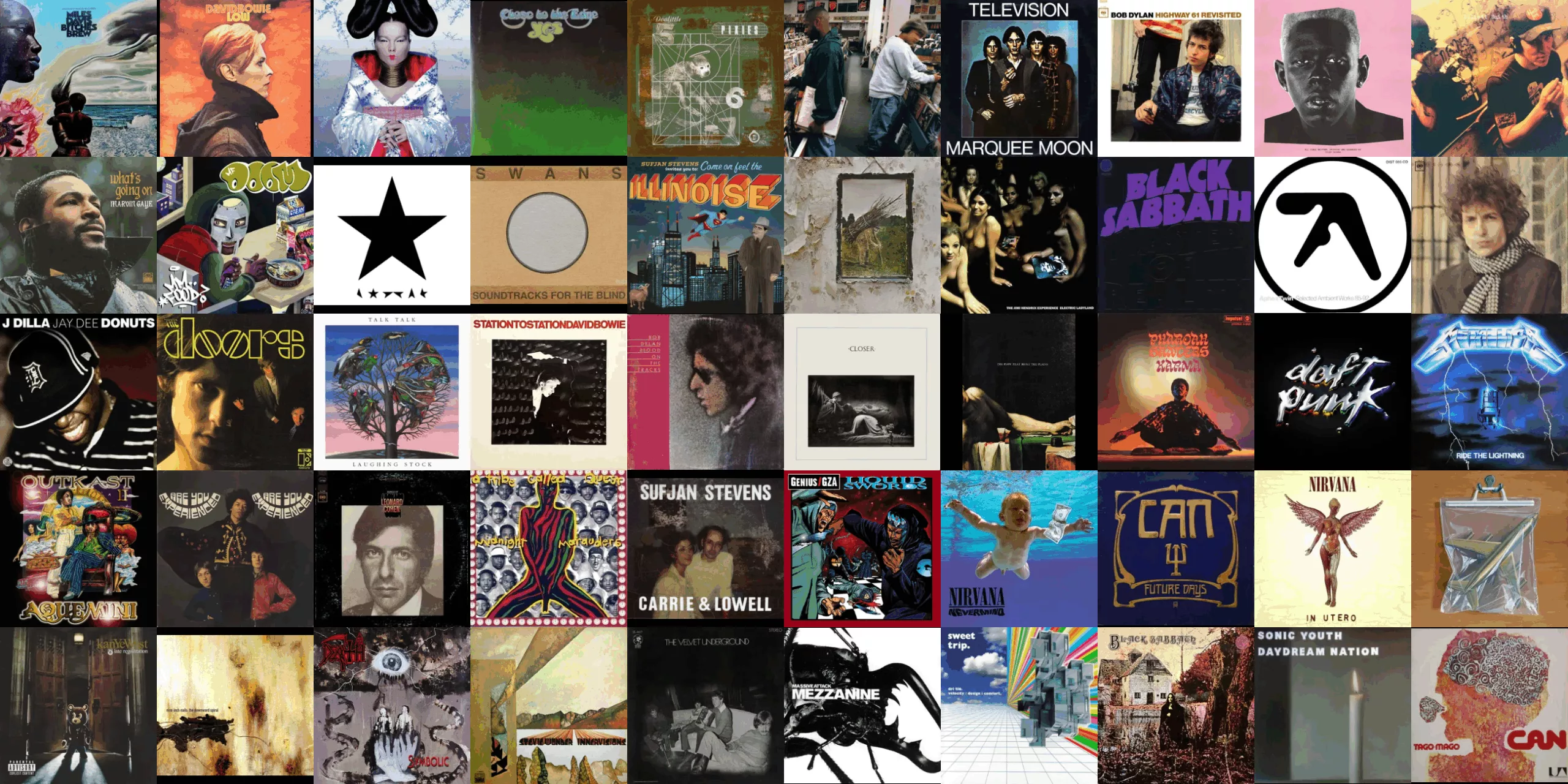 Meilleurs Albums de Tous les Temps Meilleurs Albums de Tous les Temps