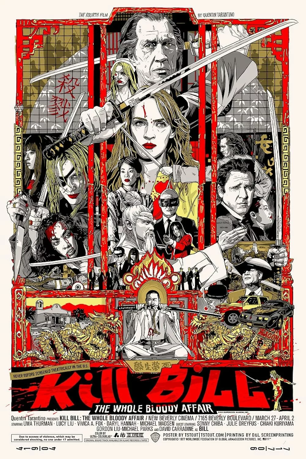 Kill Bill The Whole Bloody Affair – version intégrale de Quentin Tarantino