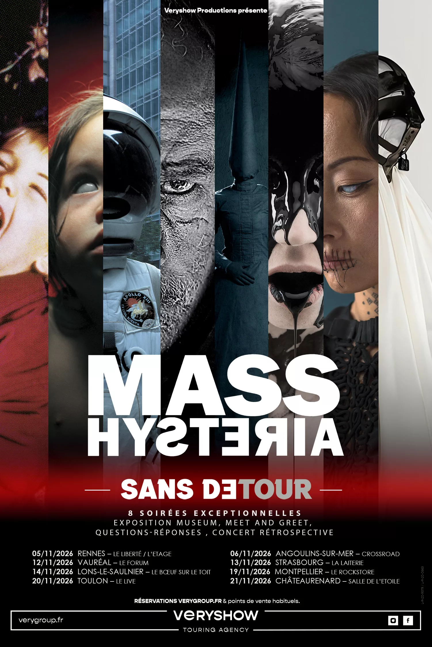 MASS HYSTERIA SANS DÉTOUR - Artwork Eric CANTO MASS HYSTERIA SANS DÉTOUR - Artwork Eric CANTO