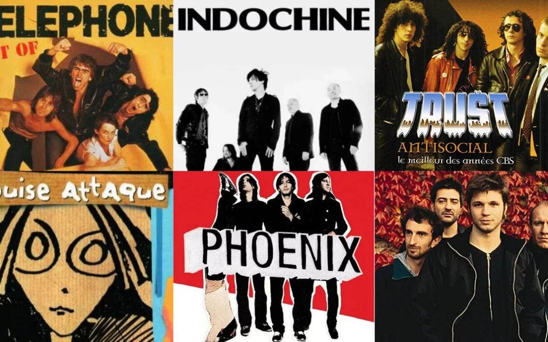 Top 20 des groupes rock français : des années 70–80 à aujourd’hui, la carte explosive du rock hexagonal