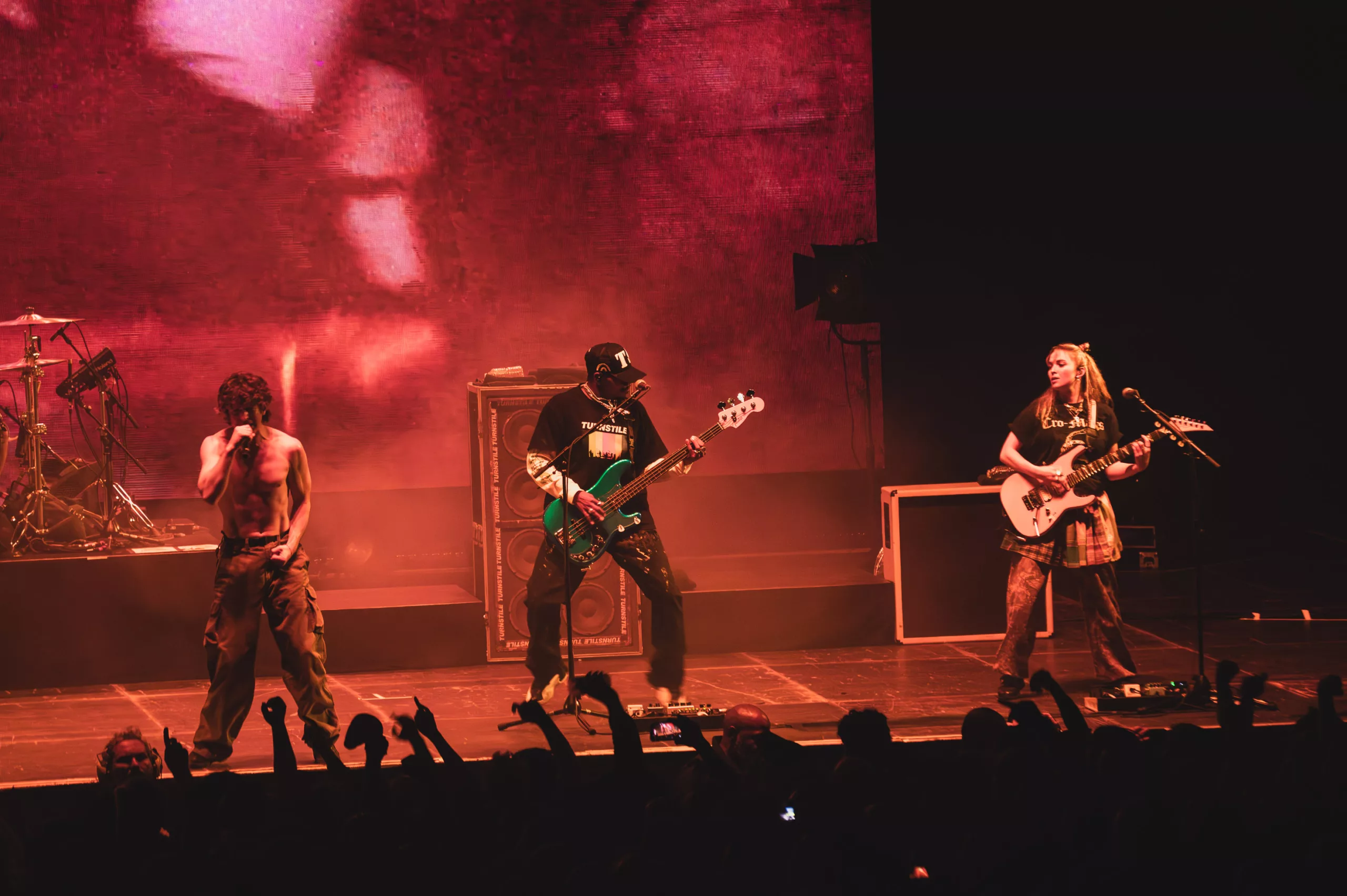 Turnstile au Zénith de Paris Turnstile au Zénith de Paris