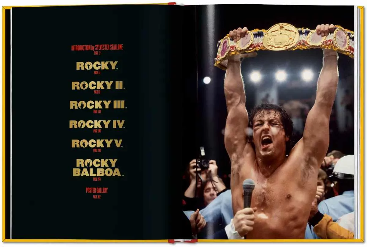 Livre Rocky. The Complete Films la bible du mythe Balboa par Taschen 