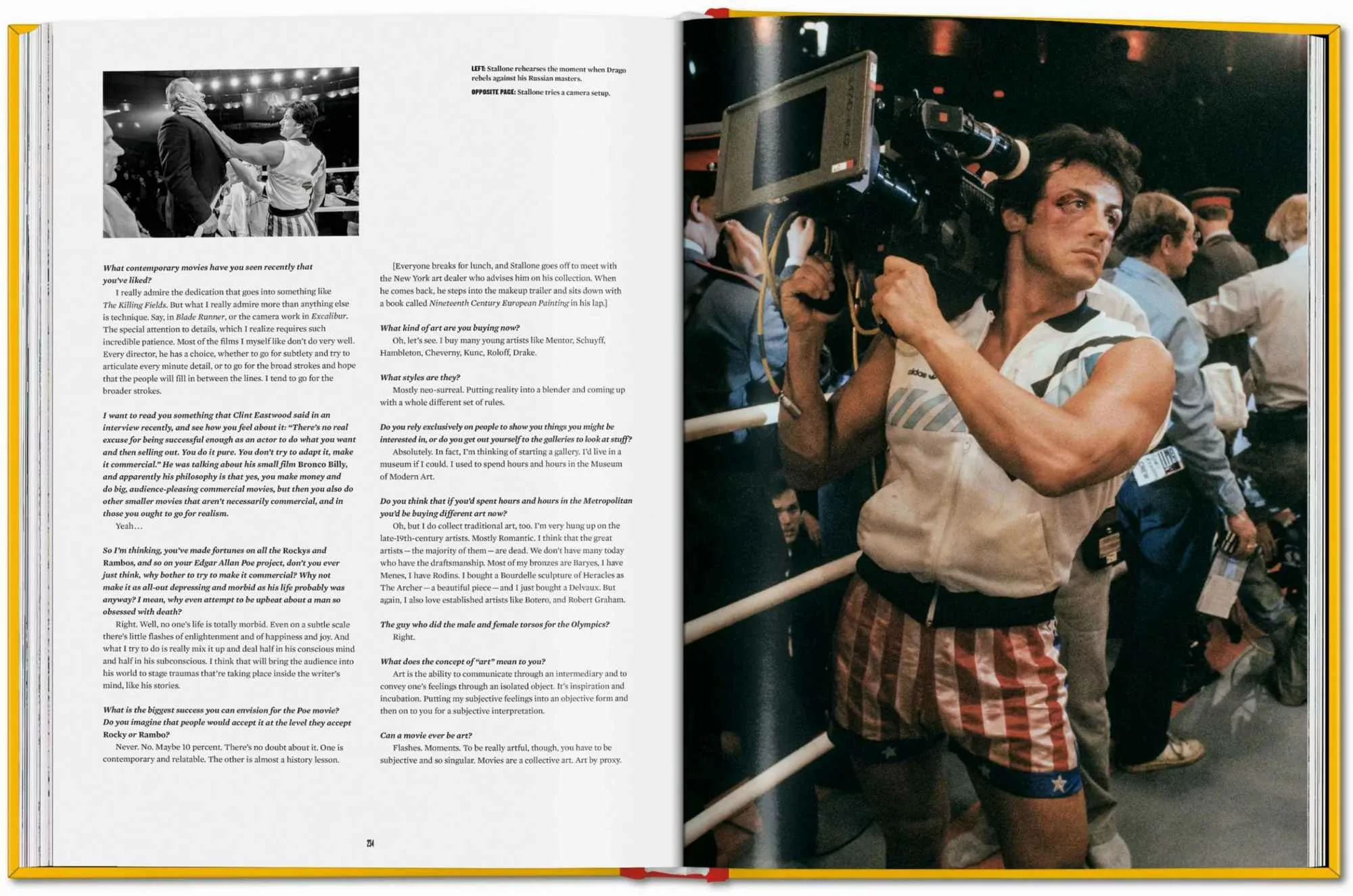 livre Rocky. The Complete Films la bible du mythe Balboa par Taschen 8