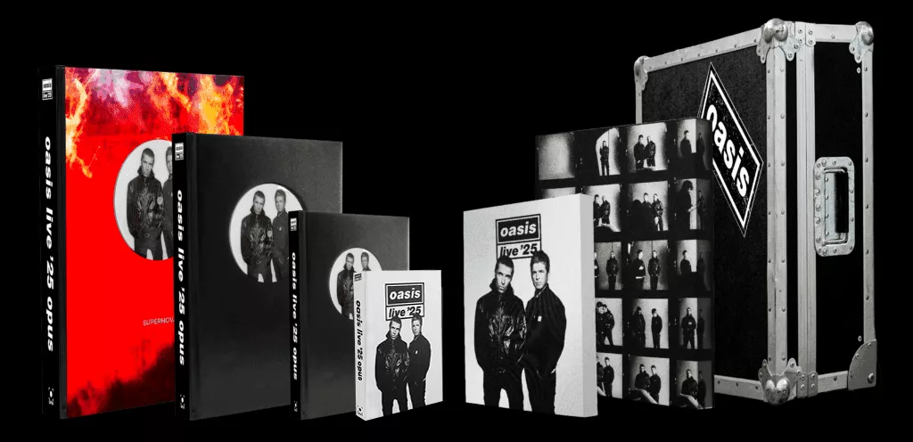 Oasis Live ’25 Opus : prix, éditions et date du livre collector officiel de la tournée de reformation 1 THE OASIS LIVE'25 OPUS (1)