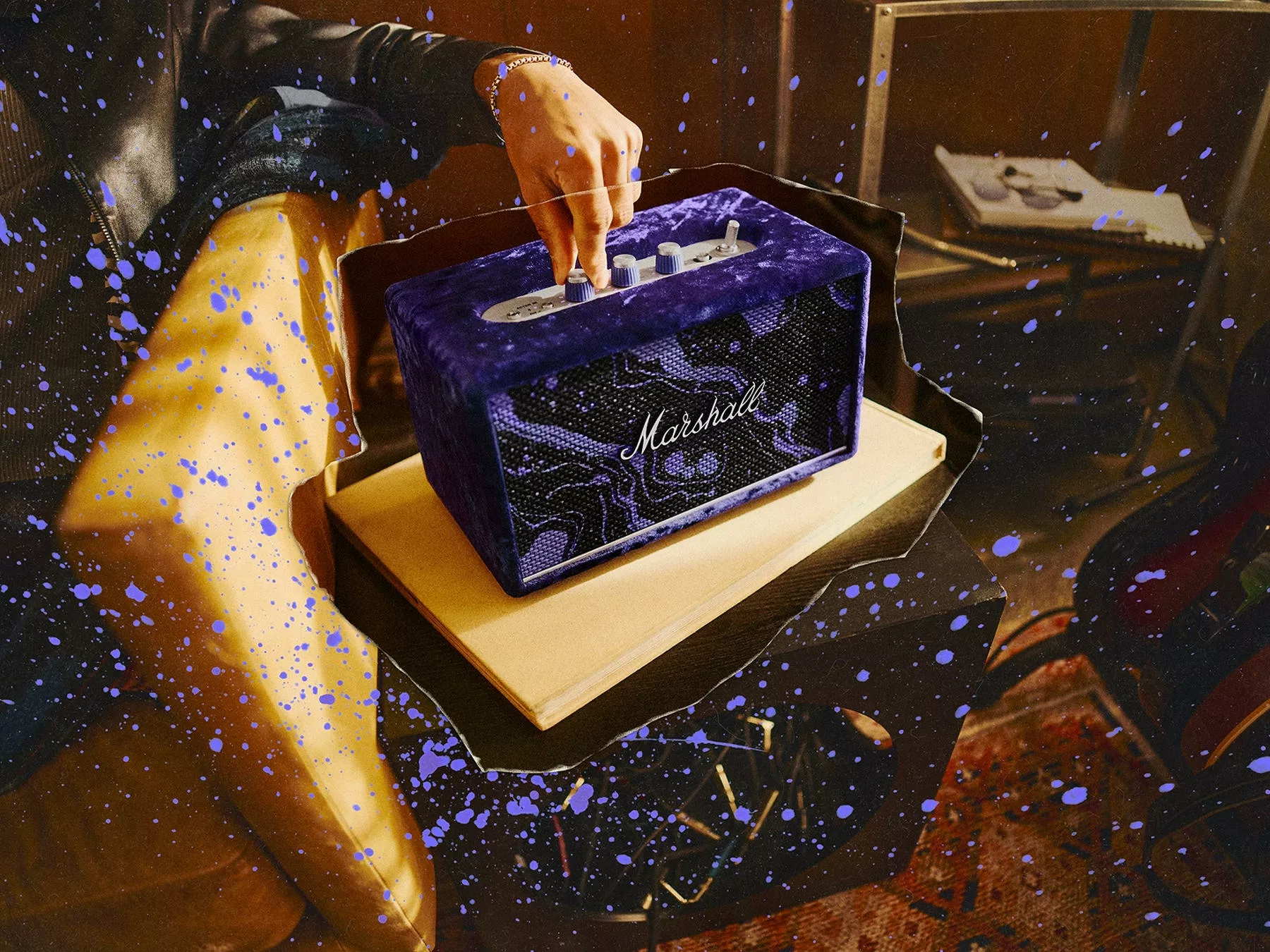 Marshall 60 ans Hendrix ampli Purple Haze 