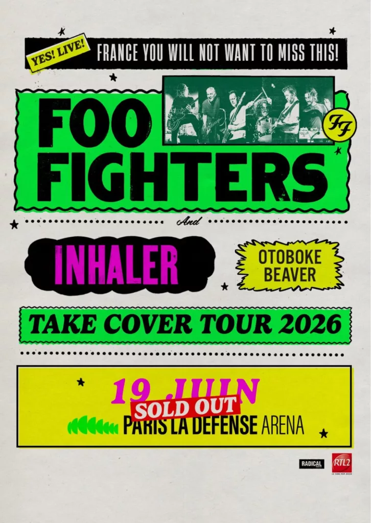 Affiche FOO FIGHTERS