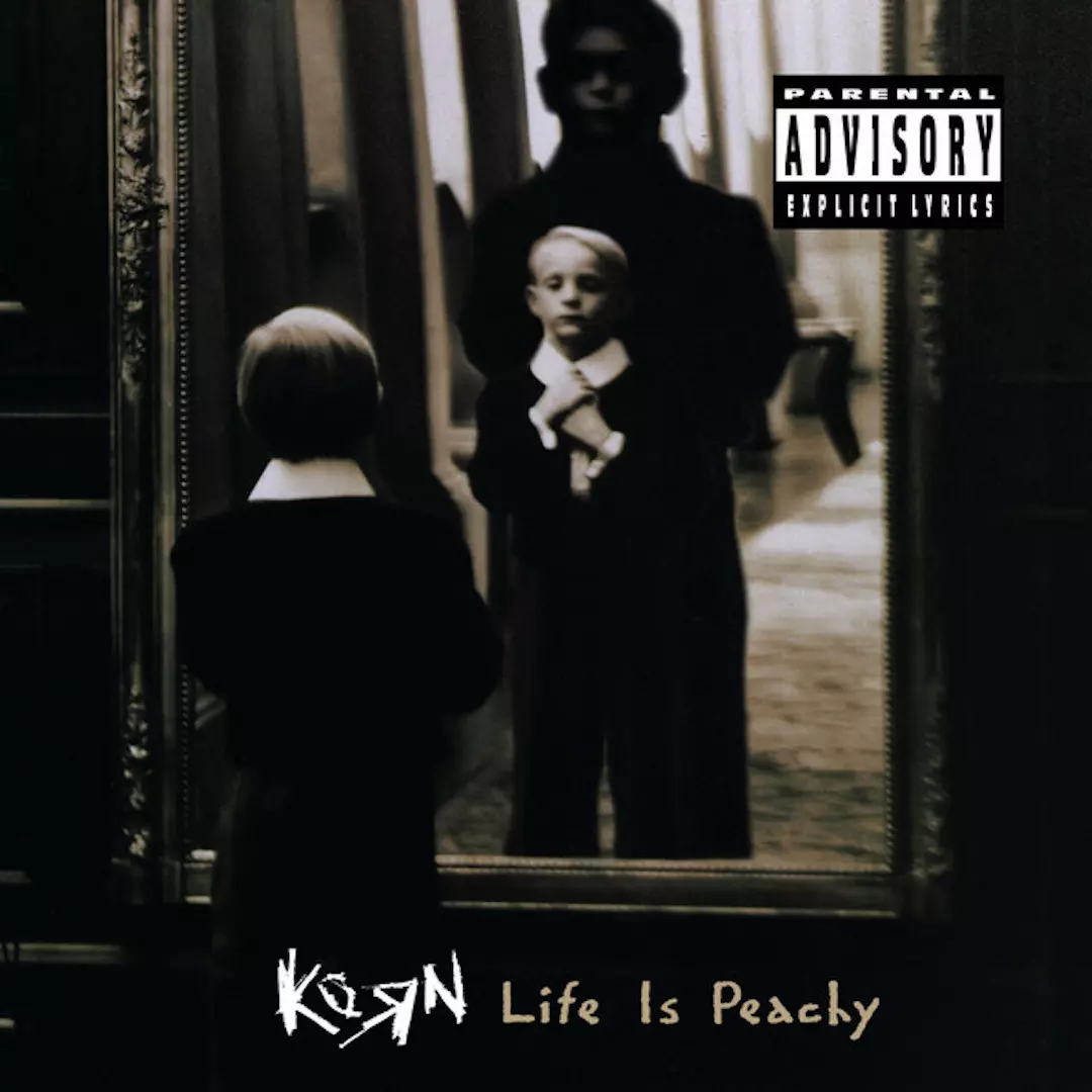 Top 20 des albums nu metal à avoir en vinyle (le classement sans pitié) 3 attachment korn life is peachy artwork