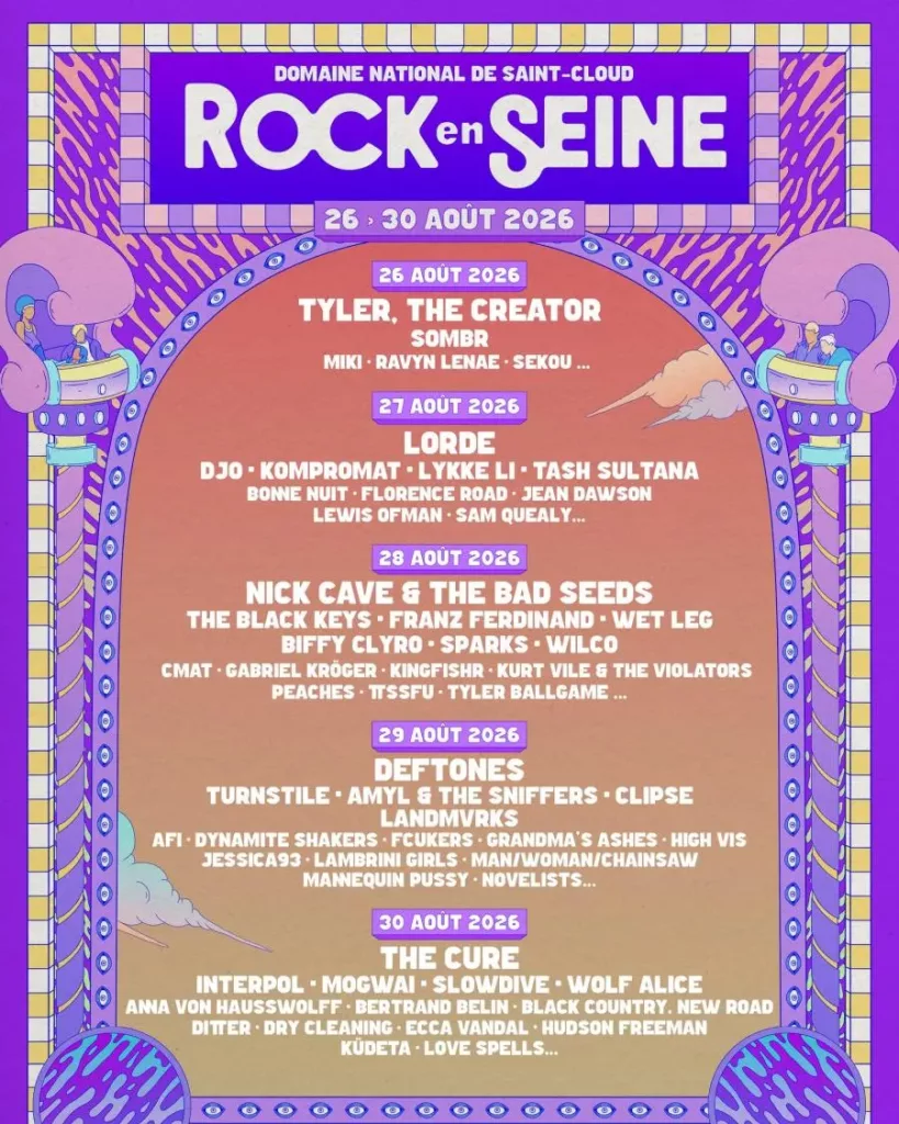 Affiche Rock en Seine