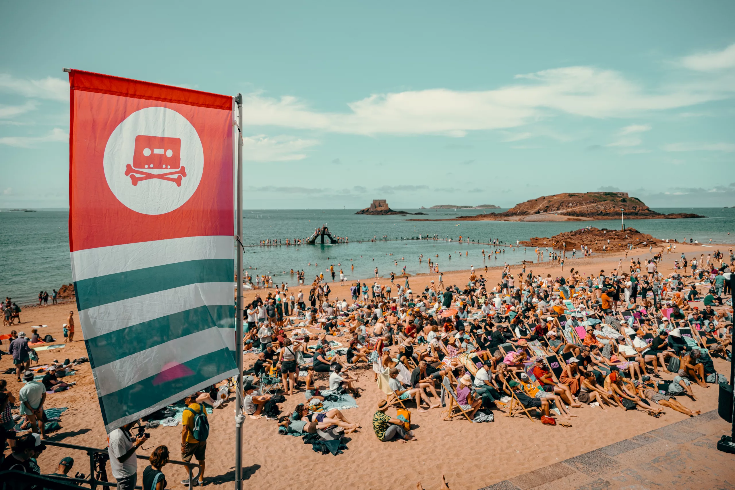 La Route du Rock Plage de Bon Secours 2025 ©Brice Delamarche scaled