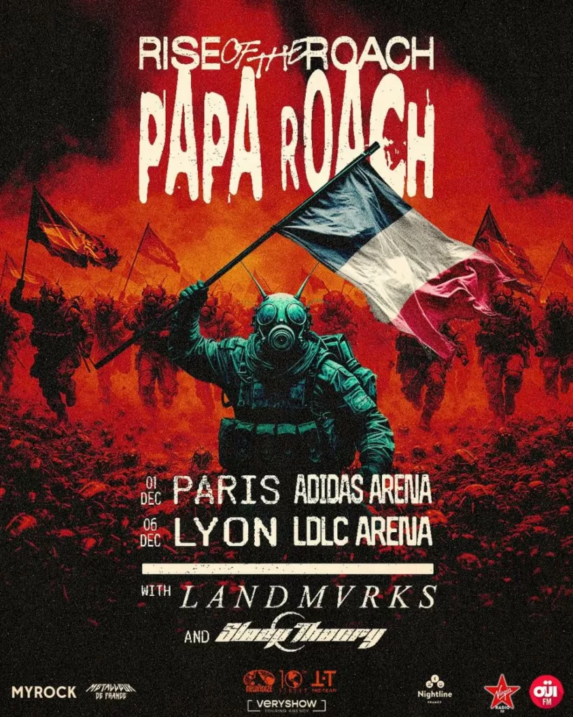 Affiche PAPA ROACH
