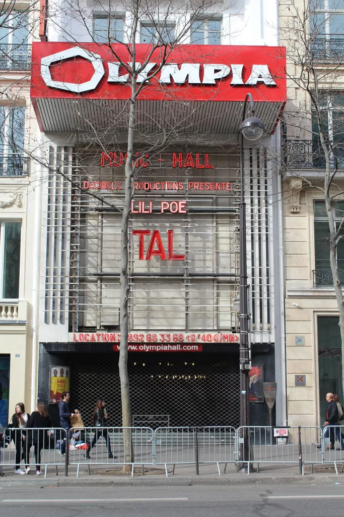L'Olympia à Paris