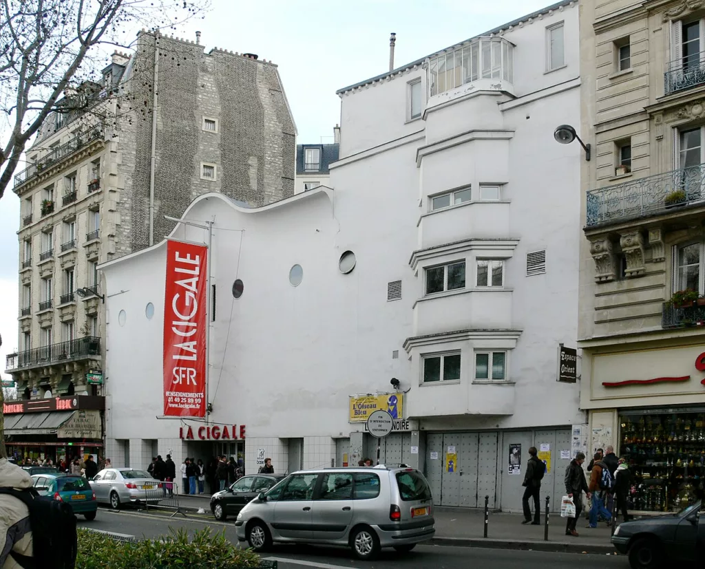 La Cigale, boulevard de Rochechouart, Paris XVIIIe, France