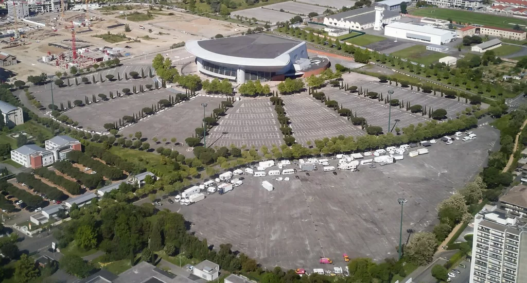 Aerial view of Zénith Toulouse Métropole
