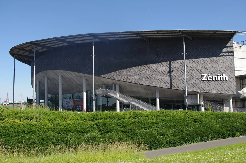 Zénith de Lille from the outside, june 2014