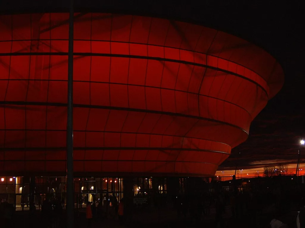 Zénith de Strasbourg la nuit