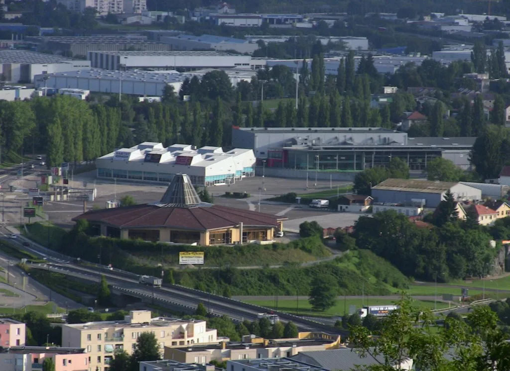 Micropolis sector, located in the area of Planoise, in Besançon (Doubs, France)
