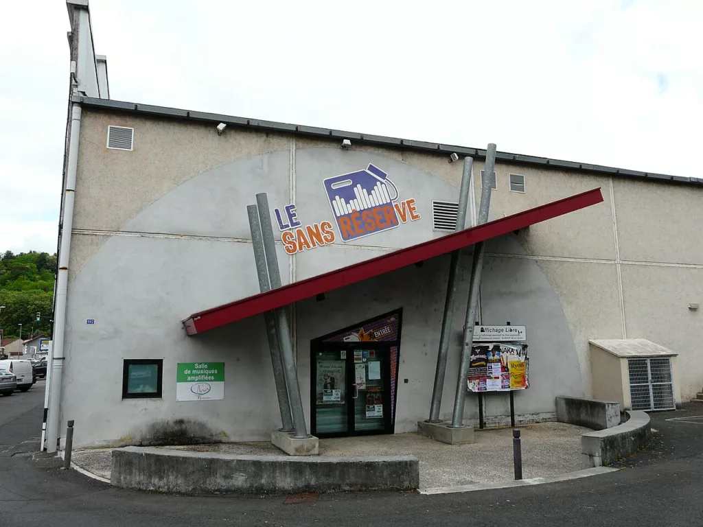 Le « Sans Réserve », salle de musiques amplifiées, Périgueux, Dordogne, France