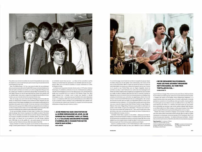 Rolling Stones On Tour le livre officiel de Paul Sexton 2