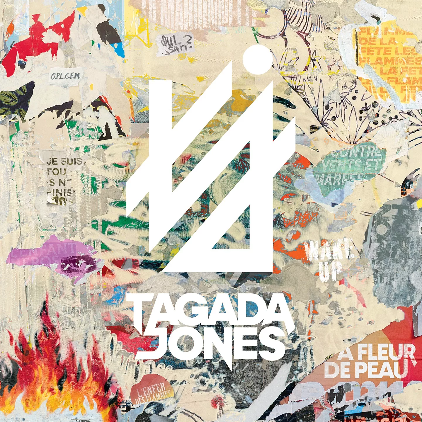 Tagada Jones A fleur de peau cover