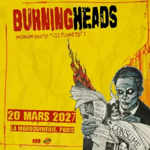 Affiche BURNING HEADS