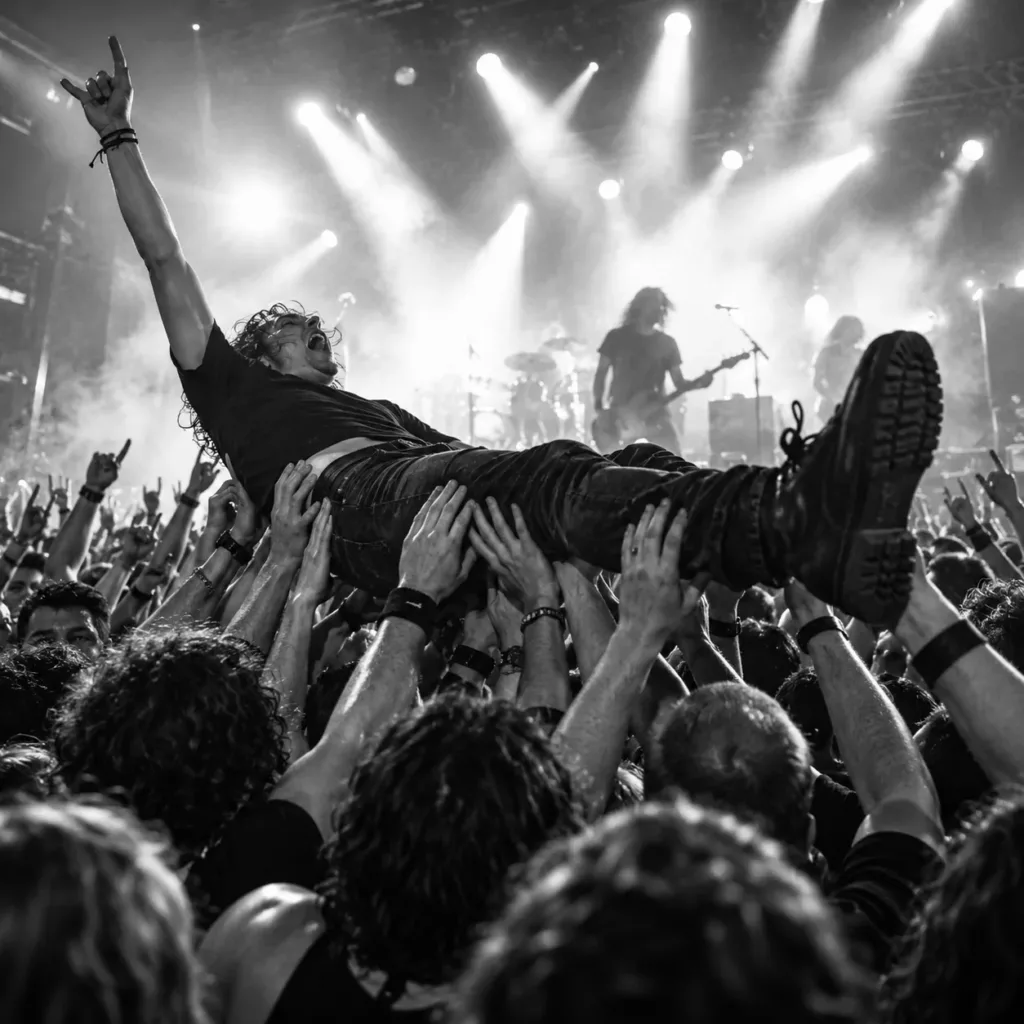 Photo d'illustration d'un concert, ne représente pas le Rocksane