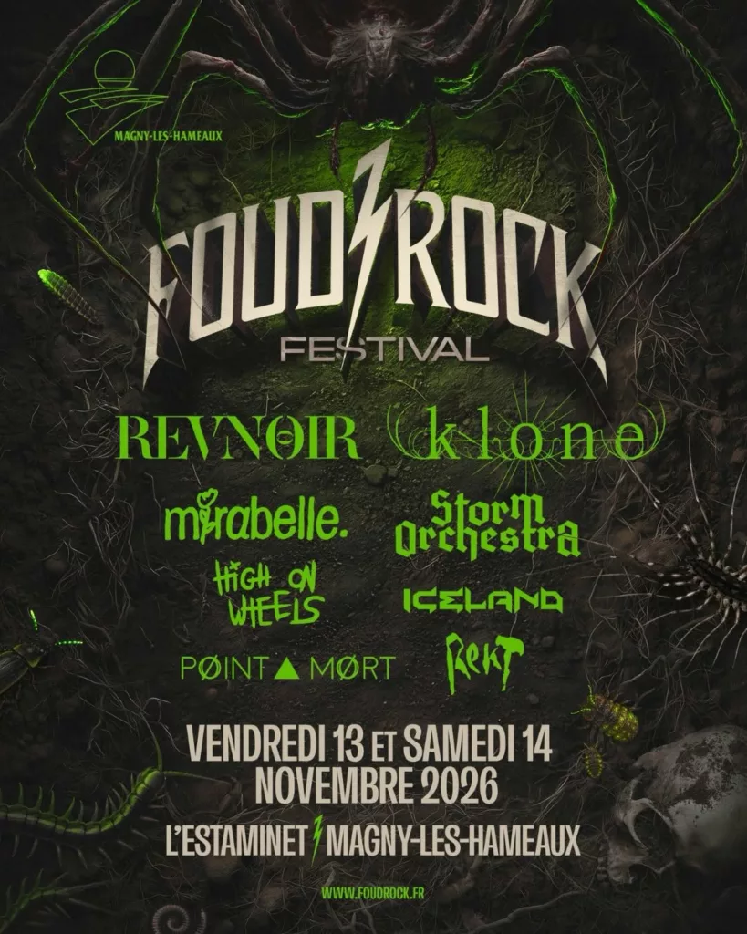 Affiche Festival Foud&rsquo;Rock